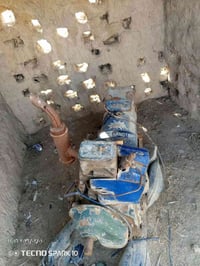 1ماطور مع راس توليد 7كيڤي ابو 6شغال نضيف يحتاج تبديل دهن يشتغل 2ماطور ...