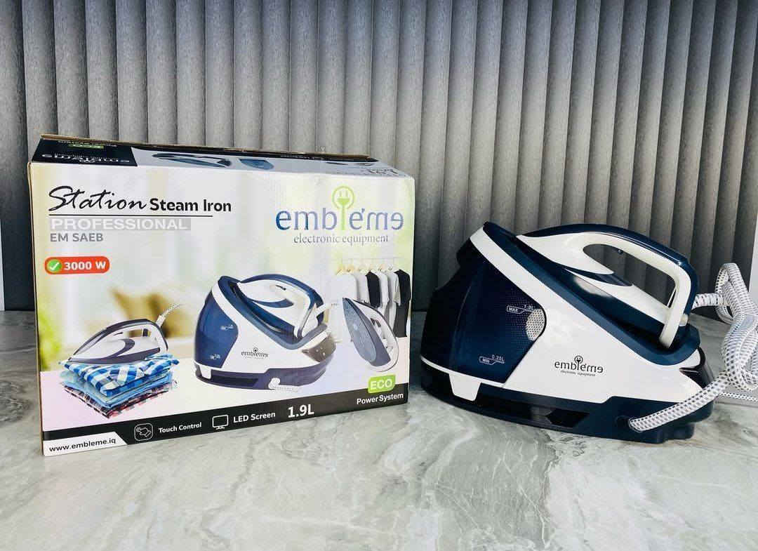 سوي متابعة بالاول ليصلك جديدنا 
✨ أوتي احترافي امبليوم EM-SAEB
قوة عالية… تحكم ذكي… أداء احترافي 👔🔥
📌 نبذة:
مكواة بخار احترافية مصممة للي يريد نتائج سريعة وقوية، تجمع بين الأداء العالي والتقنيات الحديثة مع شاشة تحكم ذكية.
📊 المواصفات:
القدرة: 3000 واط ⚡
قاعدة نانو سيراميك لسهولة الانزلاق وعدم الالتصاق
سعة خزان الماء: 1.9 لتر 💧
شاشة كبيرة ملونة لعرض الإعدادات
🔥 الأداء والتحكم:
تحكم سلس وسهل بالتبديل بين الإعدادات
درجات حرارة قابلة للتعديل حسب نوع القماش
بخار قوي لإزالة التجاعيد بسرعة
🌱 الكفاءة:
نظام طاقة اقتصادي لتقليل استهلاك الكهرباء
🔒 الأمان:
إيقاف تلقائي بعد 10 دقائق من عدم الاستخدام
تنبيه عند انخفاض مستوى الماء
نظام أمان عالي للحماية
📏 نطاق الحرارة:
من 15° إلى 170° مئوية
🔥 خيار مثالي للمحلات والاستخدام الاحترافي أو المنزلي المتطور
ضمان سنة 

السعر 165 ألف
توصيل لجميع المحافظات 5


**إذا كنت صاحب هذا الإعلان وتريد حذفه لأي سبب، رجاءا أرسل رسالة إلى الدعم الفني**