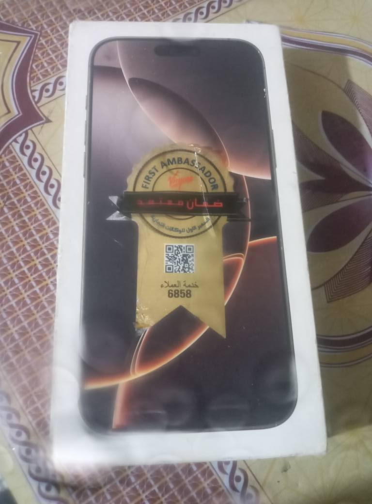 ايفون ١٦برو ماكس ذاكرة ١٢٨ شرق اوسط كامل الاغراض نظافة ١٠٠ سوى فطر خفيف بالظهر فوق الكامرة ليس بالكامرة مكاني بغداد مدينة الصدر *********** السعر ١٢٥٠ نسية البطارية ٩٢ بغداد, العراق
