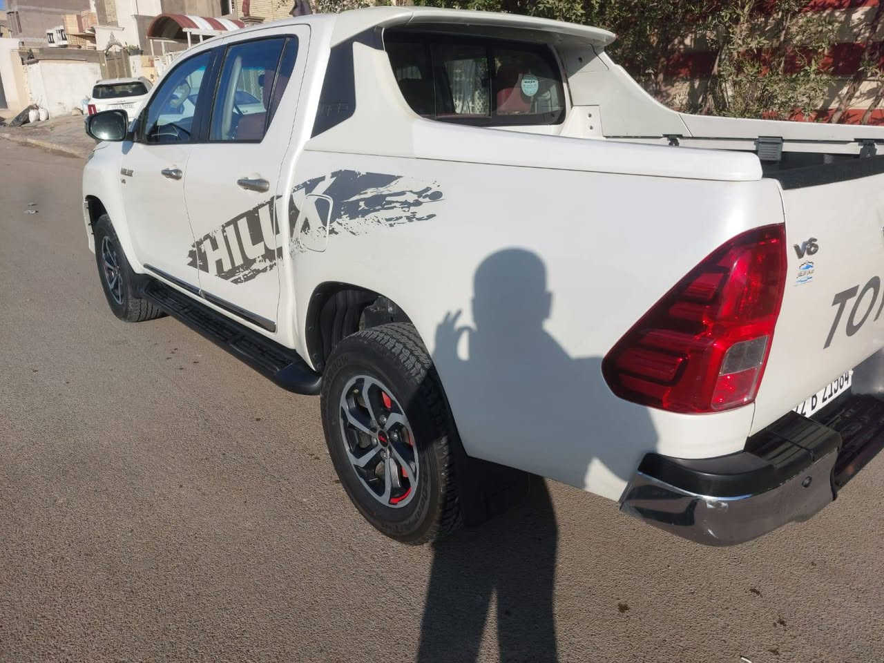 هايلوكس 6 سلندر  تي ار دي موديل 2020 رقم اربيل سنوية لحد 2030 وهزه جديده سياره مكفوله من الضربه والصبغ معروفه مواصفات التي ار دي مكاني بغداد ماشيه 164كم
***********
***********
