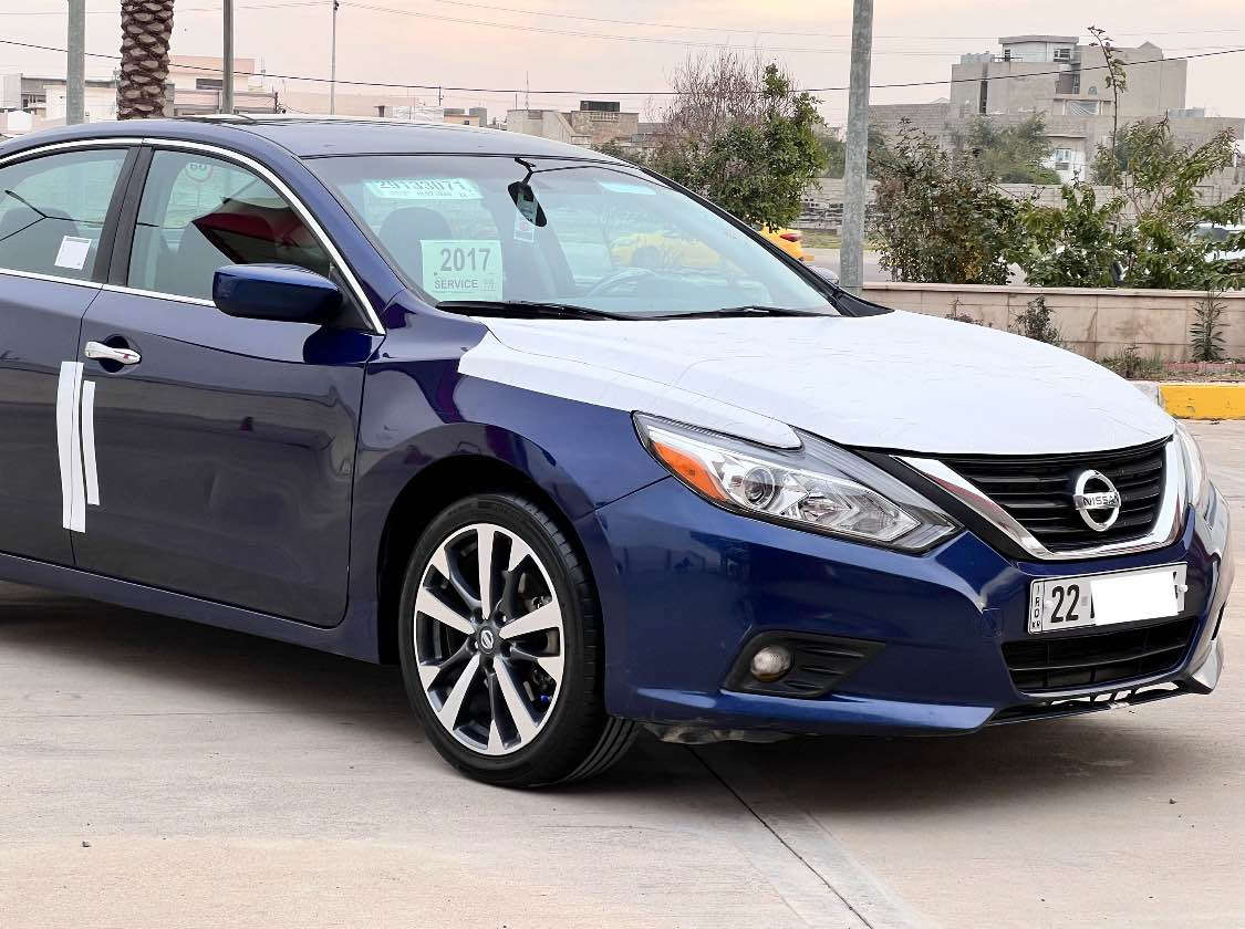NISSAN ALTIMA
موديل 2017 لون نيلي
للبيع فقط بدون مراوس بدون اقساط
 صبغ سياره:.جاملغ سكن بدون دواخل شرط 
رقم شاصي:(1N4AL3AP4HC154008)
حجم محرك (2500) 4 سلندر 
كير محرك شرط لا صرف ولا بخار 
رقم اربيل دولي سنويه لل 2030 هزه جديد سياره شرط التحويل 
مواصفات سياره SR
ويل كروم حجم 18 تشغيل بصمه شفتات ستيرن فتح بيبان صندوق بصمه شاشة كاميره خلفيه كوشن مخمل جلد بلاد تحكمات ستيرن شفتات ستيرن طرفين تحديد سرعه رادار امامي جانبي جناح خلفي SR بلاد وباقي مواصفات معروفه...
سياره صدر أمامي خلفي جديد كهربائيات كل شغال تبريد شغال تخم تايرات جديد 

سعر...(119$) وبي مجال بسيط 
رقم هاتف:.( *********** )
رقم هاتف:.( *********** )
عنوان:.كركوك 📍 كركوك, العراق
