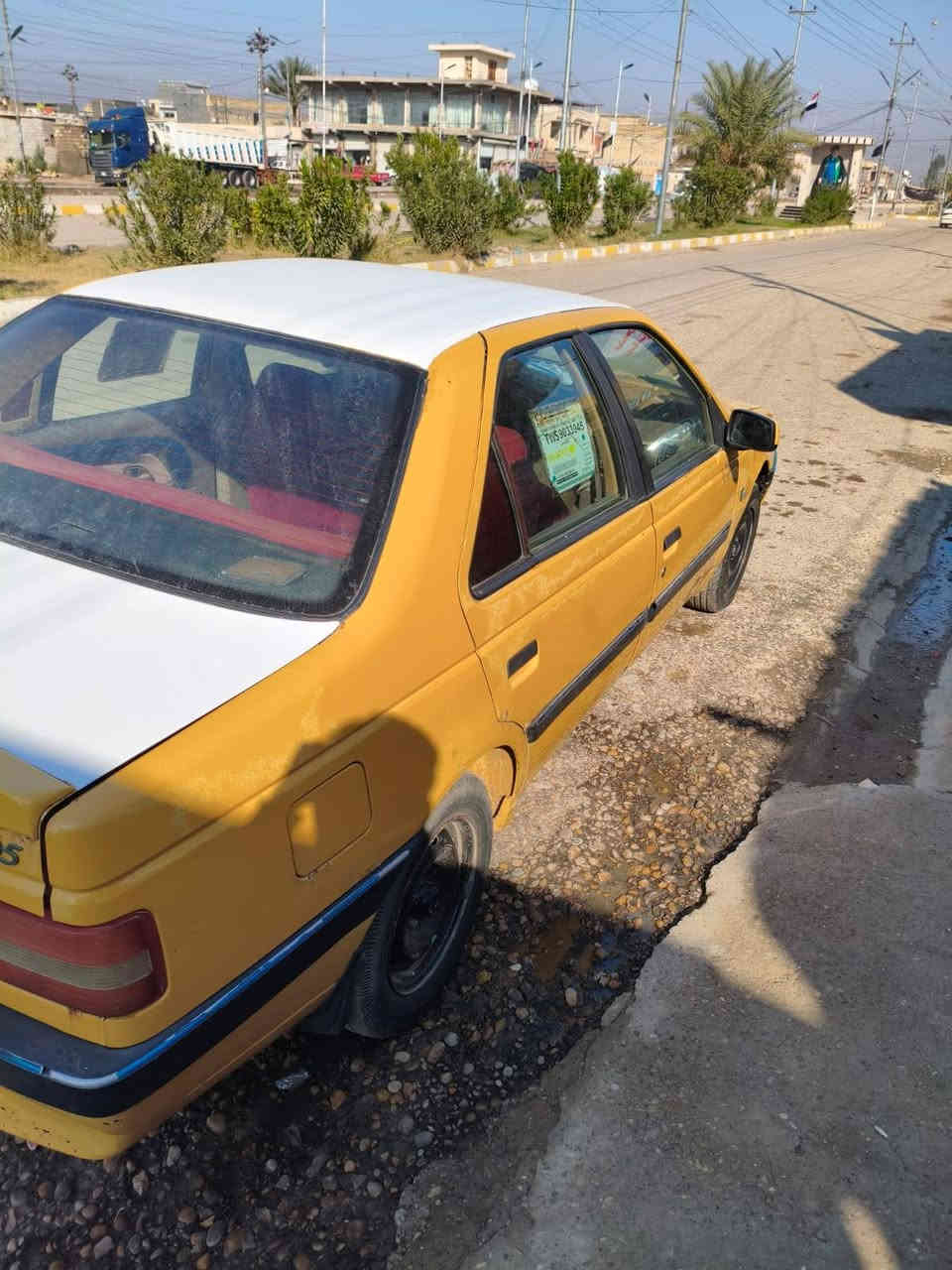 السلام عليكم بيجو 405لميس موديل 12 لسياره بسمي السنويه لل 30 مصفره هيئه وغرامات  مكينه خير من الله  رقم ميسان مشروع وطني  السعر 30 وبيهه مجال للاستفسار واتصال *********** مكان السياره ميسان قضاء علي الغربي عمارة, ميسان
