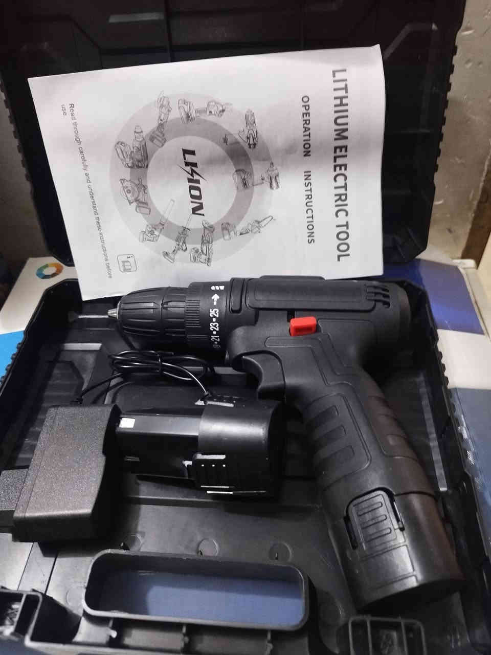 السلام عليكم اخر قطعه دريل شحن بسعر 12 الف لغرض التصفيه مكاني ابو غريب ***********  ***********
