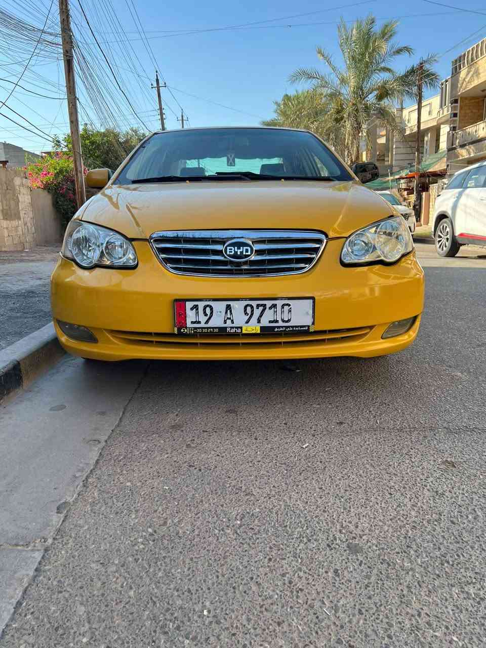 سلام عليكم سيارة بي وايدي F3 مديل ٢٠١١ سيارة معمرة تعمير جديد كلهه
كير مكينه مال كورلا بلجيس سيارة حلوة خير من الله 
تخم تاير جديد صدرهه كلة جديد سيارة حلوة مال بيت 
كهربائات كلهه شغالة سيارة كلش حلوة 
جيب فيتر وتعال فحص رقم انكليزي وسياره بسمي ***********
