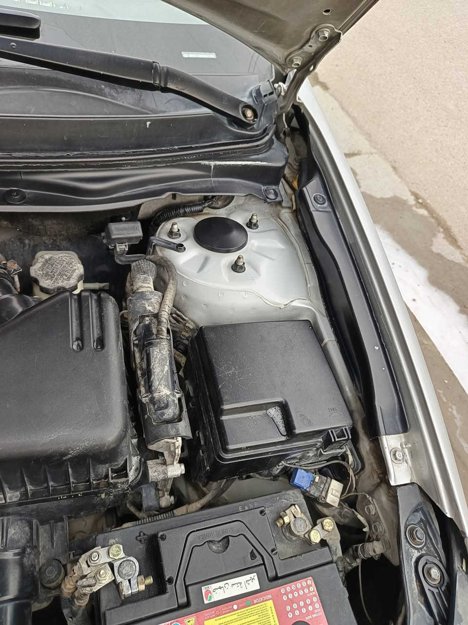 السلام عليكم للبيع النتره مديل 2009 شركه العامه السياره بسمي بيه صبغ بل الجاملغات الاماميه ابيع حزام مكان البغداد الغزاليه السعر 92$ الرقم ***********
