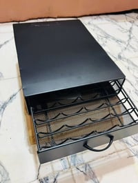 حامل كبسولات • منظم • مطبخ