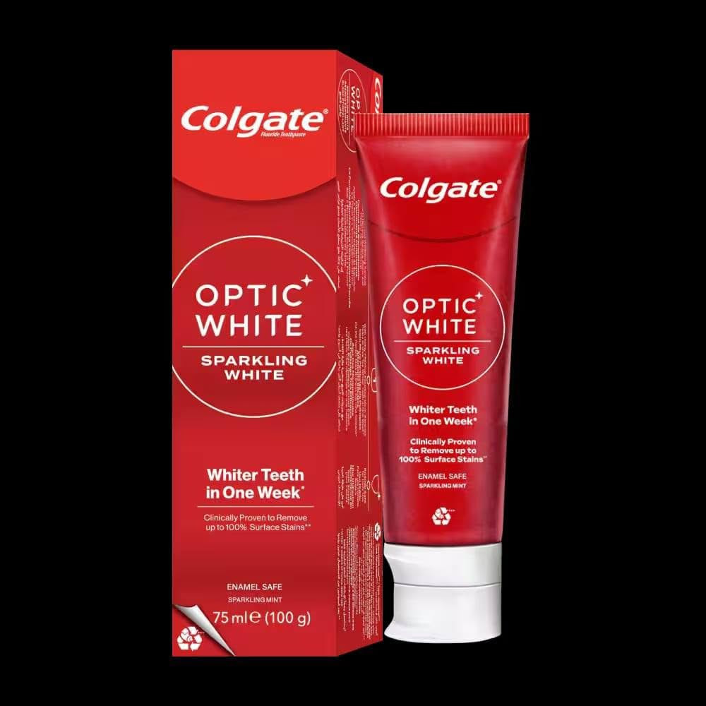 ✨ كولجيت أوبتك وايت – Sparkling White ✨

🦷 ابتسامة أكثر إشراقًا خلال أسبوع واحد فقط!
مع معجون كولجيت أوبتك وايت استمتع بأسنان أنظف ولمعانًا يدوم، بتركيبة فعّالة تساعد على إزالة البقع السطحية والحفاظ على بياض الأسنان مع كل استخدام.

✅ يساعد على تبييض الأسنان
✅ يزيل البقع السطحية بفعالية
✅ آمن على مينا الأسنان
✅ يمنحك نفسًا منعشًا برائحة النعناع

💎 لأن ابتسامتك تستحق التألق كل يوم!
📦 متوفر الآن – اطلبه واستمتع بابتسامة ناصعة وجذابة. 😍🦷✨
السعرر/9 الف


**إذا كنت صاحب هذا الإعلان وتريد حذفه لأي سبب، رجاءا أرسل رسالة إلى الدعم الفني**