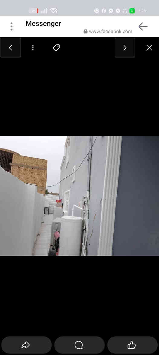 دار للايجار في منطقه حي الامين الاول 
#سعر  #الايجار 300 قفل
تفاصيل الدار مساحه 170متر 
يحتوي على غرفتين _صاله كبيره _استقبال _صحيات _مطبخ_ممرر خارجي 
كهرباء ثري فريز ماء قوي 
تانكي وكيزر  وماطور من ضمن البيت 
تبليط مقرنص 
بناء حديث البيت جاهز للسكن 
للاتصال والاستسفار اكثر
***********
***********
