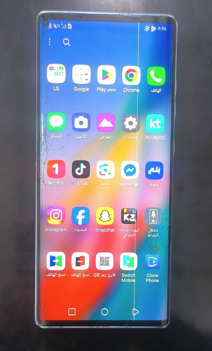 جهاز LG Wing جهاز عملاق ذاكرتة 256 شاشتين مضلعه شاشته  تصفح بي
شحن،طلقه جدا سريع تصوير حلو
بي خط بشاشة ومكان شريحه ميشتغل سعره 100 النجف, العراق


**إذا كنت صاحب هذا الإعلان وتريد حذفه لأي سبب، رجاءا أرسل رسالة إلى الدعم الفني**