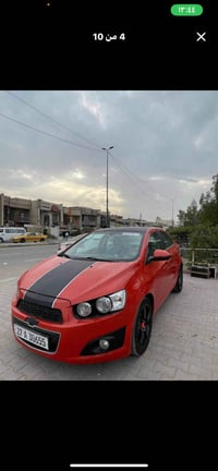 شوفرليت سونك موديل 2012 لون مميز رقم جديد بسمي تحويل ثاني يوم السياره ...