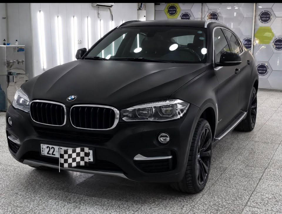 السلام عليكم
سيارة بي ام دبليو X6

3500 tune turbo
X drive

موديل :- 2018 السيارة من وكالة (((العروش))) خليجي

ماشية :-74500 الف كيلو فقط 

سيارة جديدة بمعنى الكلمة  
سيرفسها ودهنها كلة بوكالة العروش 

مكفولة كفالة عامة من الصبغ والتبديل 
كير ومكينة جديد 

مغلفه بي بي اف/  مات /شركة نانو شيلد
داخلها نظافة بعدها على وضع وكالة 100٪؜ 
جوها تخمه تاير جديد دنلوب الاصلي  بالاضافة الى السبير بعده منازل للگاع

سيارة بااسمي تحويل ثاني يوم رقمها اربيل جديد 

نظام قيادة اربعة ايكو وكونفرت وسبورت (وسبورت بلاص)
انارة داخلية كاملة بالدشبول7 الوان تتغير 
ابواب شفط 
كشنات جلد احمر
مري شفط
شاحن تليفون  
وشفتات سرعة
داخل احمر مميز
اربع كامرات 
بصمات
رادارات 
فتحة سقف 
لايتات زنون متحرك وية ستيرن واوتو يقللن ضوة اذا صارت سيارة امامك
كشنات بيها 8 حركات وضعيات 
هندبريك بصمة 
اوتو بريك
وبردات ابواب
وبعد بيها مواصفات

للاستفسار عن السعر الاتصال بالرقم

‭ ***********‬
او وتس اب 
مكانها زيونه
