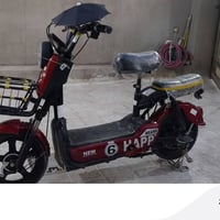 دراجه كهربائية • نضيفه • ماشي قليل