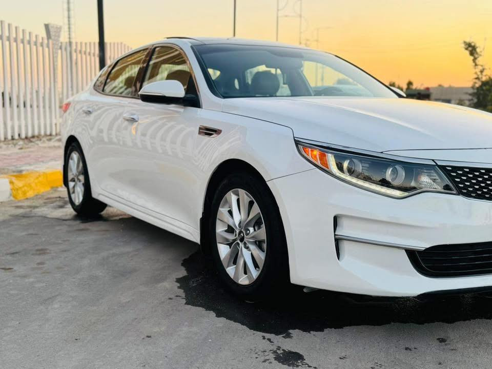 سلام عليكم اوبتيما 2016 وارد امريكي
داخله تقرير مكفوله كفاله عامه حته من البارد والطخه كفاله عامه 
رقم بصره حره تحويل ثاني يوم 
فول مواصفات EX
بني رامه فتحتين 
بصمه تشغيل / بصمه ابواب 
كشنات جلد / كشنات تدفئه 
تدفئه ب ستيرن / تبريد قطعتين
شفط مري / اشاير بل مري 
رادرات جانبيه / حساسات 
دواخل رصاصي / محرك 2400 مامفتوح 
المسافه المقطوعه 84 
كشنات خزن ميموري / كشنات كرهبائيه 
شاشه جبيره / كامره دوراه 
حاجب ع اليت / اليت زنون 
ويل كب 5 
سياره فول الاخير 
السعر 145 وبيه مجال
المكان الناصريه 
الاستفسار 
***********
