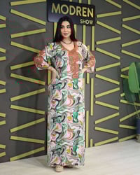 دشداشة كشمير • تطريز خيط حرير • مقاسات L XL XXL