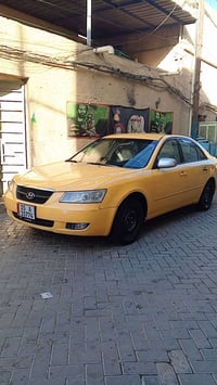 سوناتا خليجي موديل ٢٠٠٨ مكينه ٢٠٠٠ حساسين (كير عادي) حادث الجاملغ الخل...
