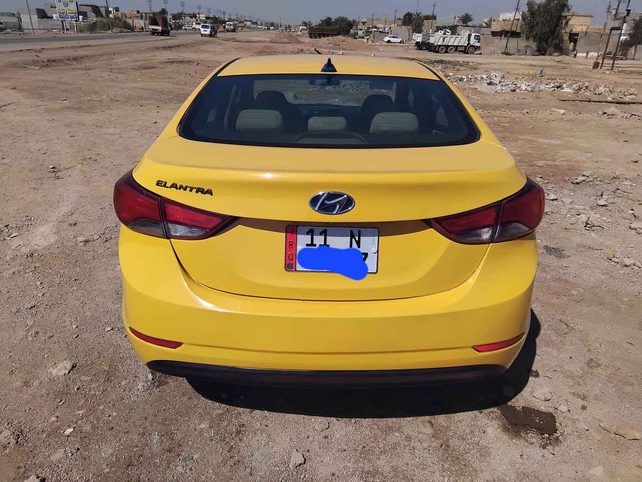 سلام عليكم انترا موديل 2016 وارد أمريكي  رقم بغداد سونارهة موجود ضربتهة بصيطة بل جنطة سياره خير من الله نضيفه بشكل سعر 117  او بيهة مجال قليل    ***********
