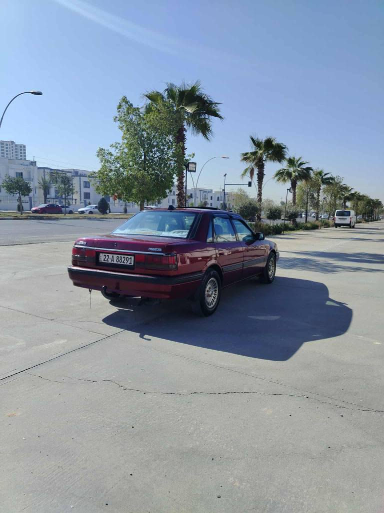 مازدا ٦۲٦
مۆدیل ۱۹۹۱
مەکینە ٨وبەخ
بۆیاغ عامە لۆ جوانی
وەرگەڕانی نیە بڕاوەی نیە
گێڕو مەکینە بەشەرت
چوارتایە جدید ویل سوپر
بەناو کردن وەکالە بەشەرت
کۆبۆنی بەنزینی لەگەڵە ئێسکەکە
نمونە لەجوانی 
هەولێر کەسنەزان
*********** أربيل, العراق
