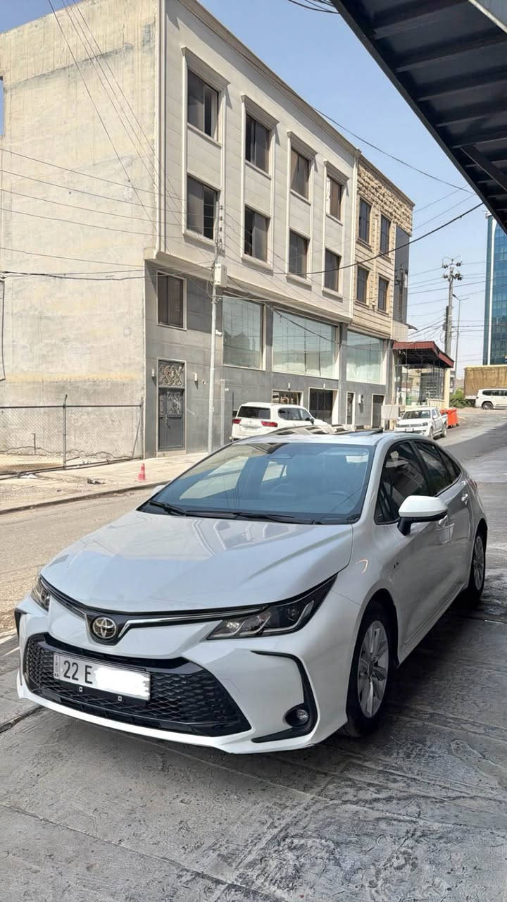 کرولة مودیل ٢٠٢٤ شکل خلیجي 
ماشیة ٣٠ الف کیلو
بدون صبخ بدون تعدیل 
0751 881 0935

کرۆلا مۆدێل ٢٠٢٤ شکڵ خەلیجی 
٣٠ هەزار کیلۆ مەتر ڕۆیشتوە 
سبوخ و تحدیل و تەرزەی نییە
نرخی ١٥٥ محمەلەکی کەم 
رقم تەلەفون🔽
0751 881 0935 أربيل, العراق
