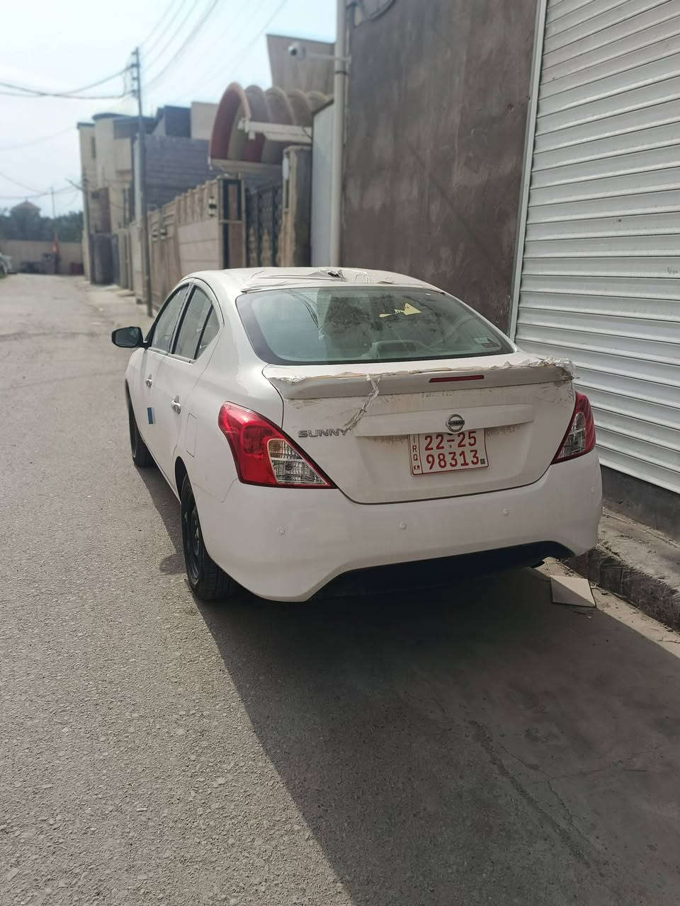 نيسان سني مصري موديل 25
زيرو كفاله عامه فحص موقت السعر 120 مكانه بصرة
اني مكلف بالنشر الاتصال ع الرقم ***********
