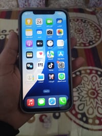 12 برو ماكس للبيع شاشه بيها فطر مستبدله سابقا وفيس ايدي متوقف للبيع 07...