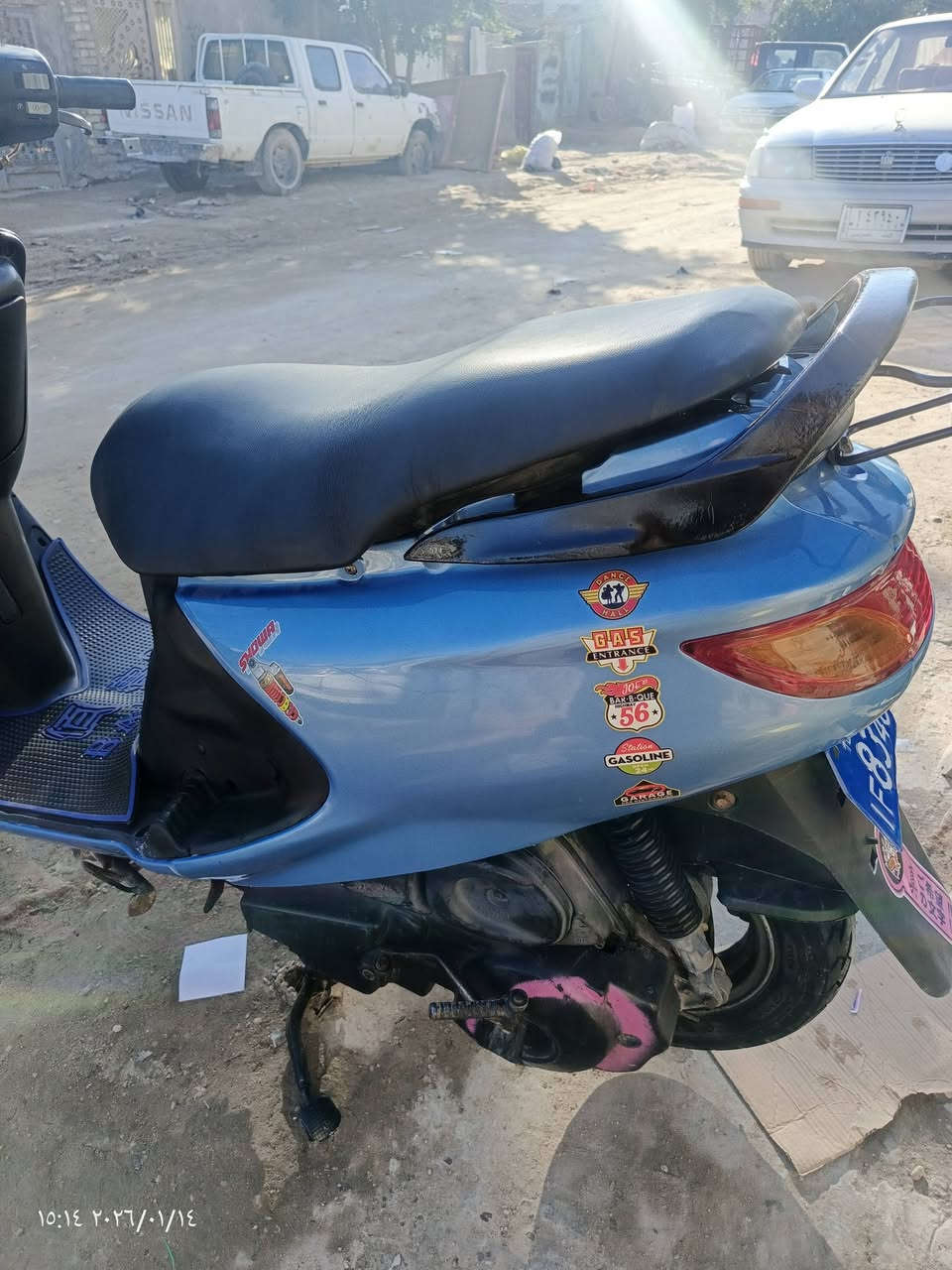 السلام عليكم دراجه نظيفه كلش سلف كهربائيات كل شغال شلعه معدل السعر 500وبيه مجال العنوان النجف ***********
