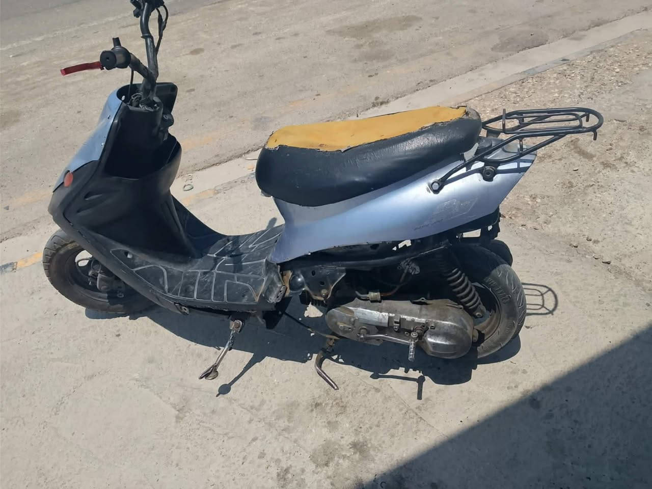 السلام عليكم دراجة بيجي لبيع شغاله  ب ٨٥وبيه مجال *********** مكان كوت طشاش
