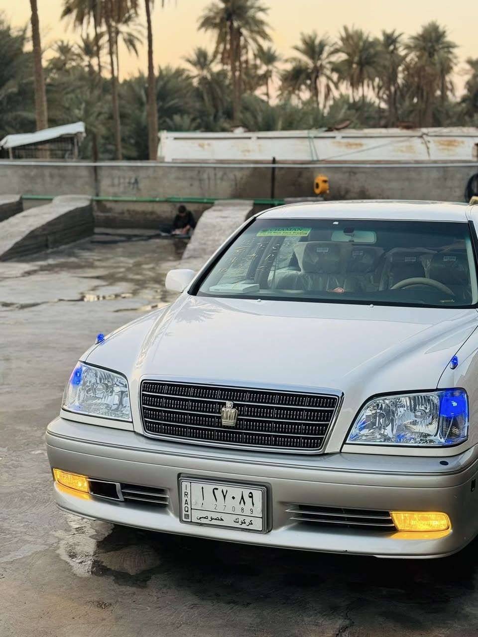 ملكه محجل 2003 كفاله عامه عراق ويابان حته من الصبغ  فول اربع دكم داخل جلد شاصي 175 تحويره نجف فوك وجوه دشبول مثنى العيساوي رقم كركوك مدفوع كمرك وضريبه وقرص واصل بكل المحافضات قبل سبوع سحبت قرصه من مرور كربلاء باقي بس وصل رقم كامله ارقام وسنويه وملصق السعر 130 الرقم *********** المكان كربلاء طوريج
