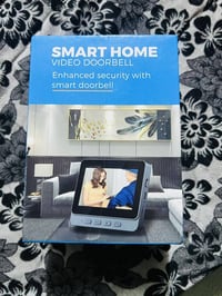 جرس بكاميرا • شاشة مراقبة داخلية • شامل التوصيل