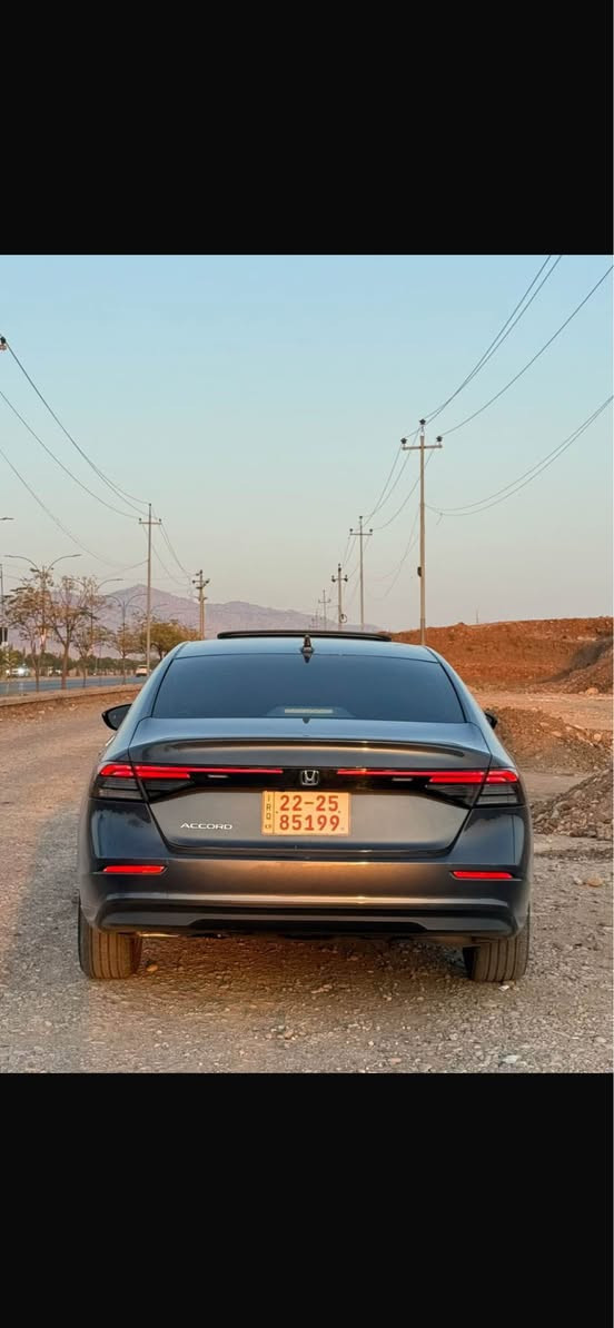 هوندا أكورد 2024 بانزين مكينه ١٥ توربو بدون
صبخ فقط جملوغ كدام تعديل وارد امريكي Ex فول، ارباك استرن سيستم شريكه ماشيه  ١٦ الف ، سيارة كاتي
 عارضها 165$ وبيها مجال قليل 
لأي استفسار:
واتساب : *********** دهوك, العراق

