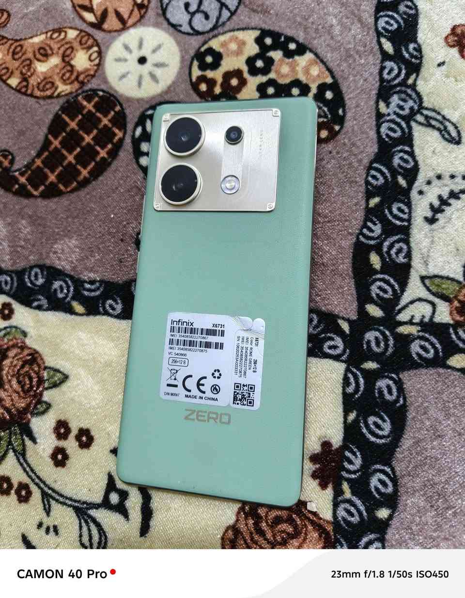 انفنكس زيرو نوت 30
ذاكره 256 بعده نضيف 

***********
