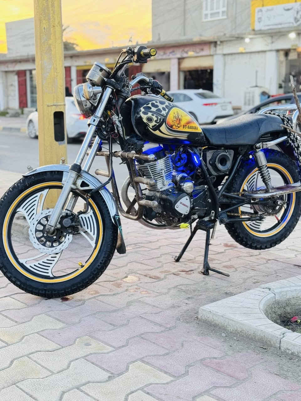 سلام عليكم موطور نمر نضيف لبيع السعر 550 وبي مجال بصيط رقم ***********
