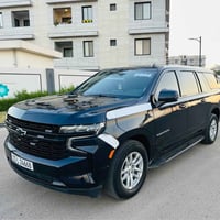 تاهو 2024 سوبر بان ( امريكي ) Lt    سياره بيهة قطعتين صبغ وبارد بالباب...