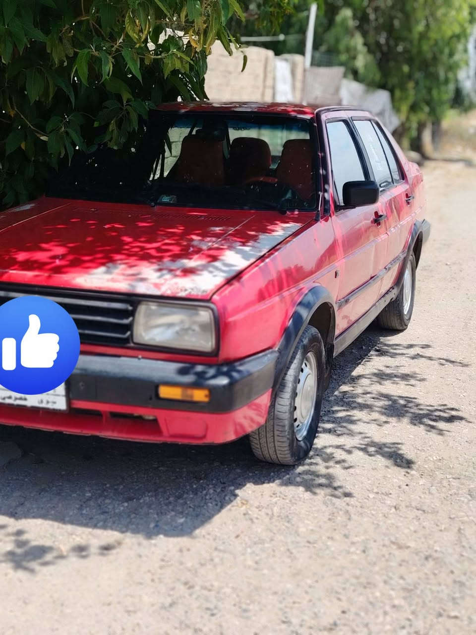 سلام عليكم سياره جيتاه للبيع موديل 1991 سياره مبيها له صبغ وله ضرر تواصل عل الرقم ***********
