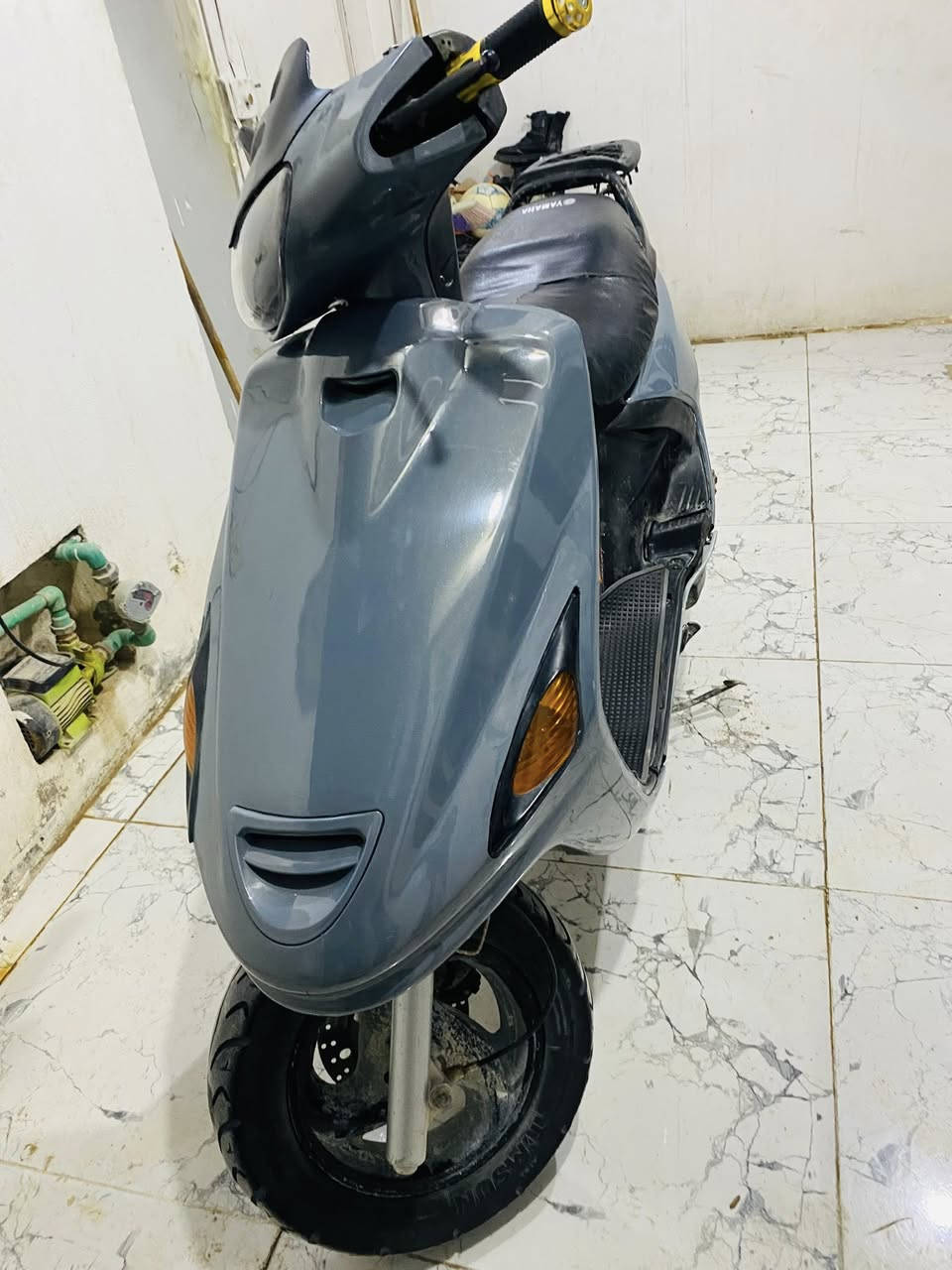 سلام عليكم دراجه فراشه للبيع  الدراجه كلشي شغال بيه هندر وسلف وهورن واشاير ولايت زنون عالي ناصي جوكر كلشي شغال  السعر350وبيه مجال مكاني نجف ***********للاستفسار واتساب
