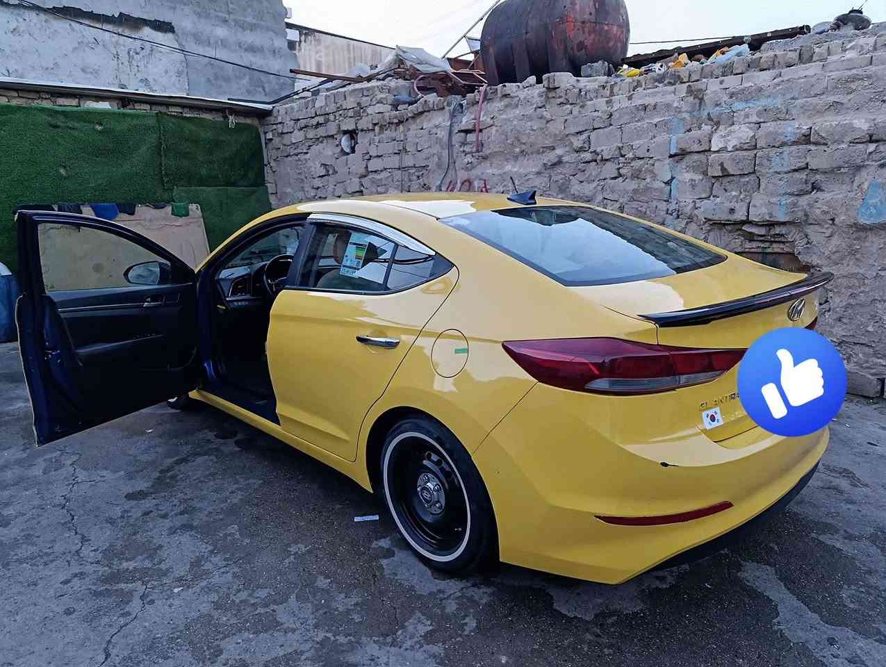 🚗 للبيع هيونداي إلنترا 2017 – تكسي – وارد أمريكي
▪️ موديل: 2017
▪️ وارد أمريكي
▪️ محرك: 2000 سي سي
▪️ الاستخدام: تكسي
المواصفات:
فتحة سقف
بصمة تشغيل وبصمة أبواب
شاشة
كاميرا خلفية
تحكم بالمقود
كروز كنترول
مكيف
الحالة:
حادث جام لغ خلفي 

السعر 126 
رقم ***********
