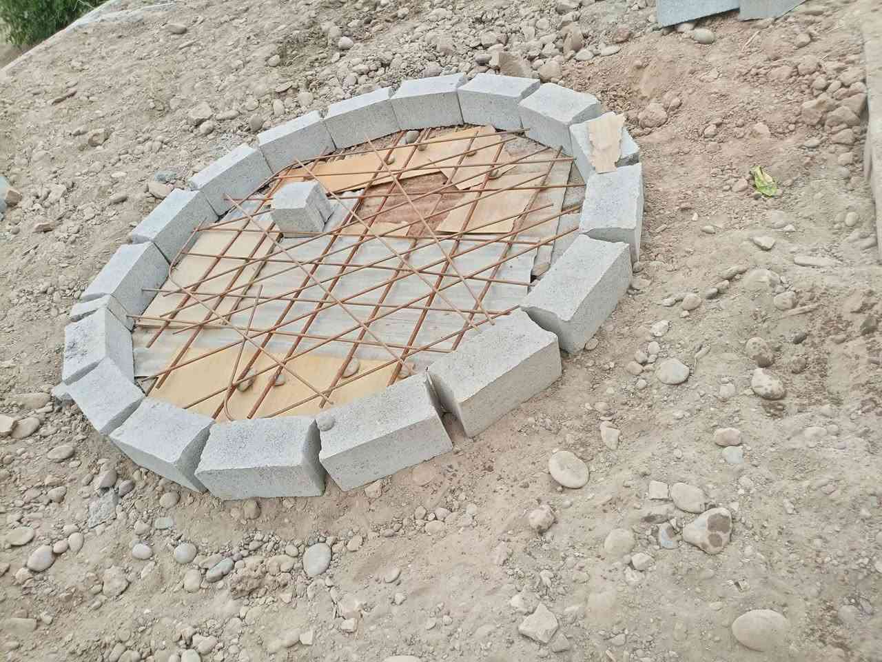 يوجد كادر حفر وبناء وصب المنهولات كما موضح في الصورة الاستفسار ***********
