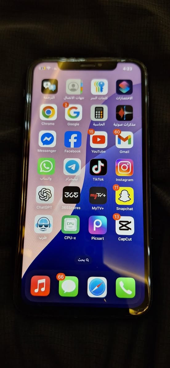 بسم الله الرحمن الرحيم 
السلام عليكم 
XR اسود للبيع 
السعر 🔥🔥 
فيس ايدي واگف 🛑
ذاكرة 64 🧠
مبدل بطارية 100 بطارية 🔋 
الجهاز نظيف افحص واخذ 
التفاصيل خاص


**إذا كنت صاحب هذا الإعلان وتريد حذفه لأي سبب، رجاءا أرسل رسالة إلى الدعم الفني**