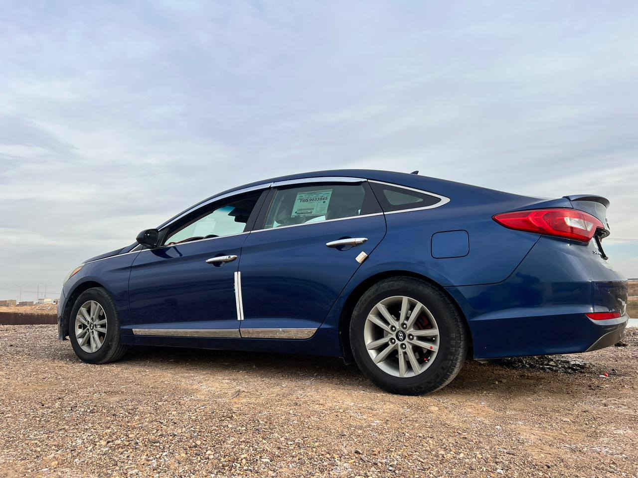 سوناتا امريكي، موديل 2015 ، مكانها ميسان المشرح، ماشيه 74 الف، الحادث بنيد فقط، السعر 130 ورقة 💵 
الرقم ***********
