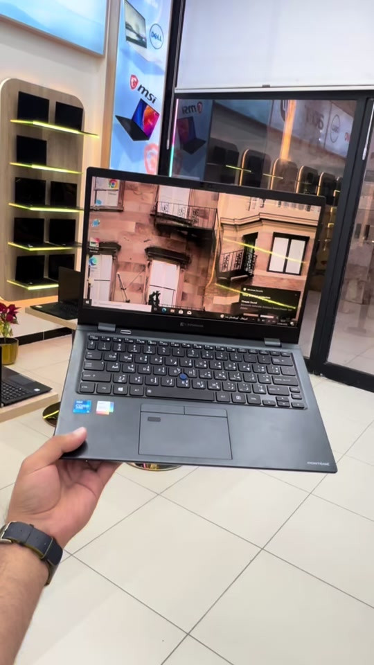 Tosheba daynabook  Cpu cori5th11 Rom 256gb ssd Ram 8gb Gpu intel iers 4gb Display 13.5inch بسعر400الف والتوصيل مجاني  *********** ***********

