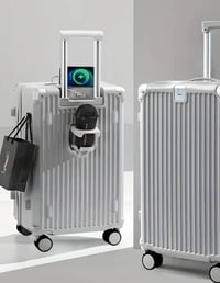 جنطة سفر • إطار المنيوم • ٥٥×٣٥سم