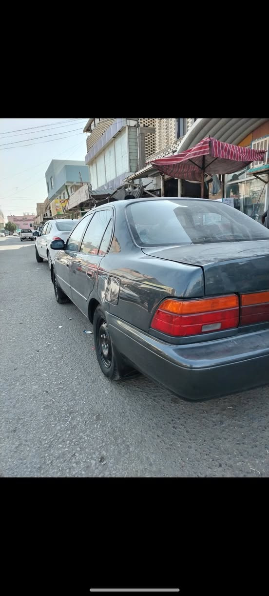 سلام عليكم. كورلا موديل 1992 جاهزه تبريد ثلج رقم انكليزي نجف بسمي جام كهرباء كشنات كهرباء تحكم مري حداديه جديده مشط جديد غرفه جديده مكاني نجف  السعر 57 وبيه مجال  ***********
