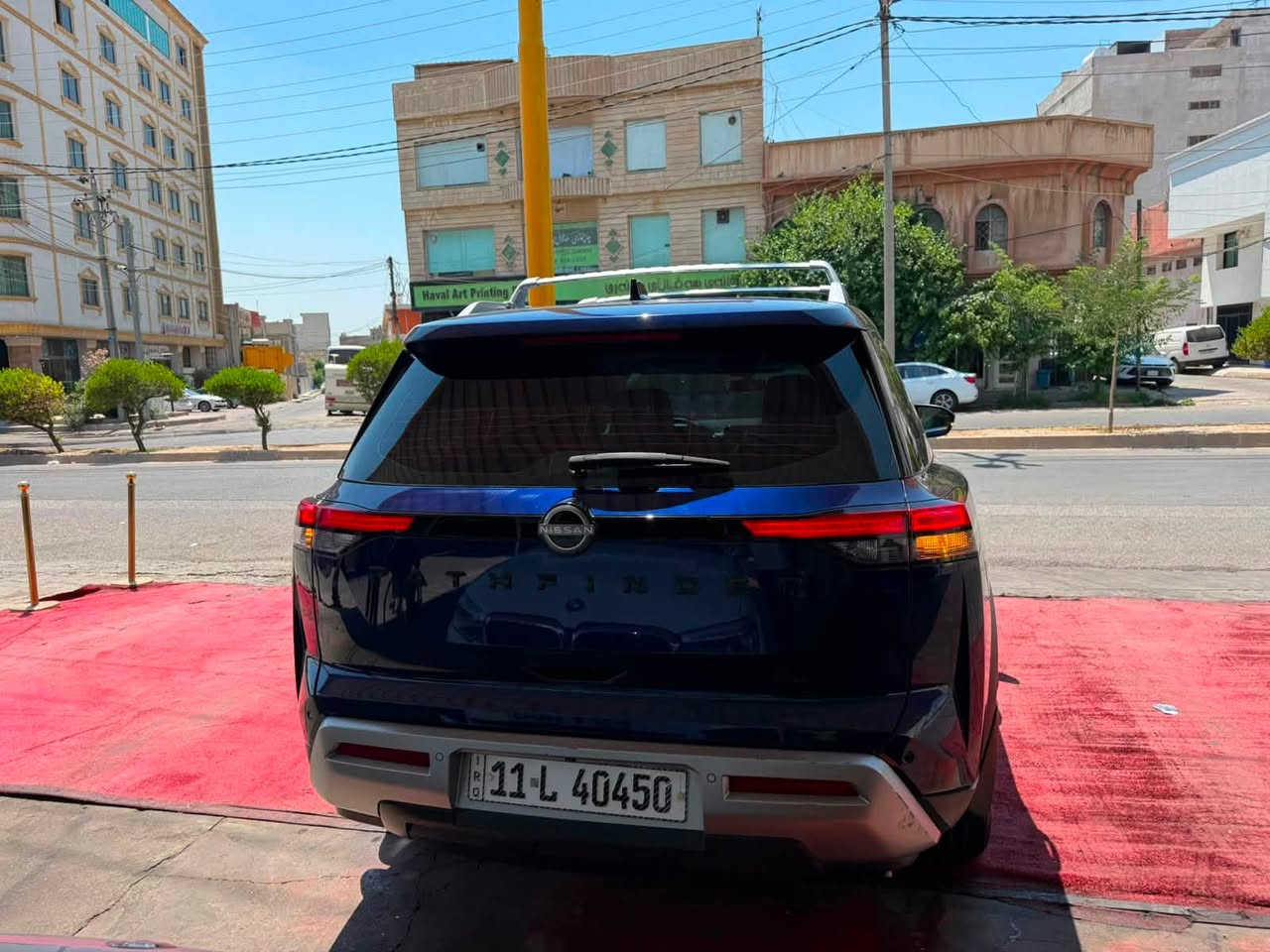 السلام عليكم من رخصه صاحب الكروب نيسان باتفندر موديل ٢٠٢٤ فول مواصفات داخل ابيضّ بدون حادث بس التريشه  مال الجاملغ الأمامي السياره كلين بدون صبغ بدون تكحيل المواصفات ….
بانوراما 
حساس امامي خلفي
صندوك كهرباء
خمس كامرات
لايت ال اي دي
دخول دكي ترحيب
ماشيه ٧٠ الف 
السعر ( ٢٧٠$) سبعه وعشرون الف دولار 
الاتصال : ***********
