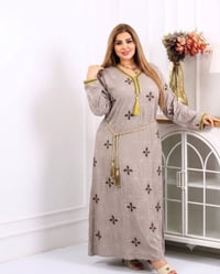 دراعة نسائي • دراعة تونسية • دراعة تطريز • دراعة دبل كلوش • كشمير ايطا...