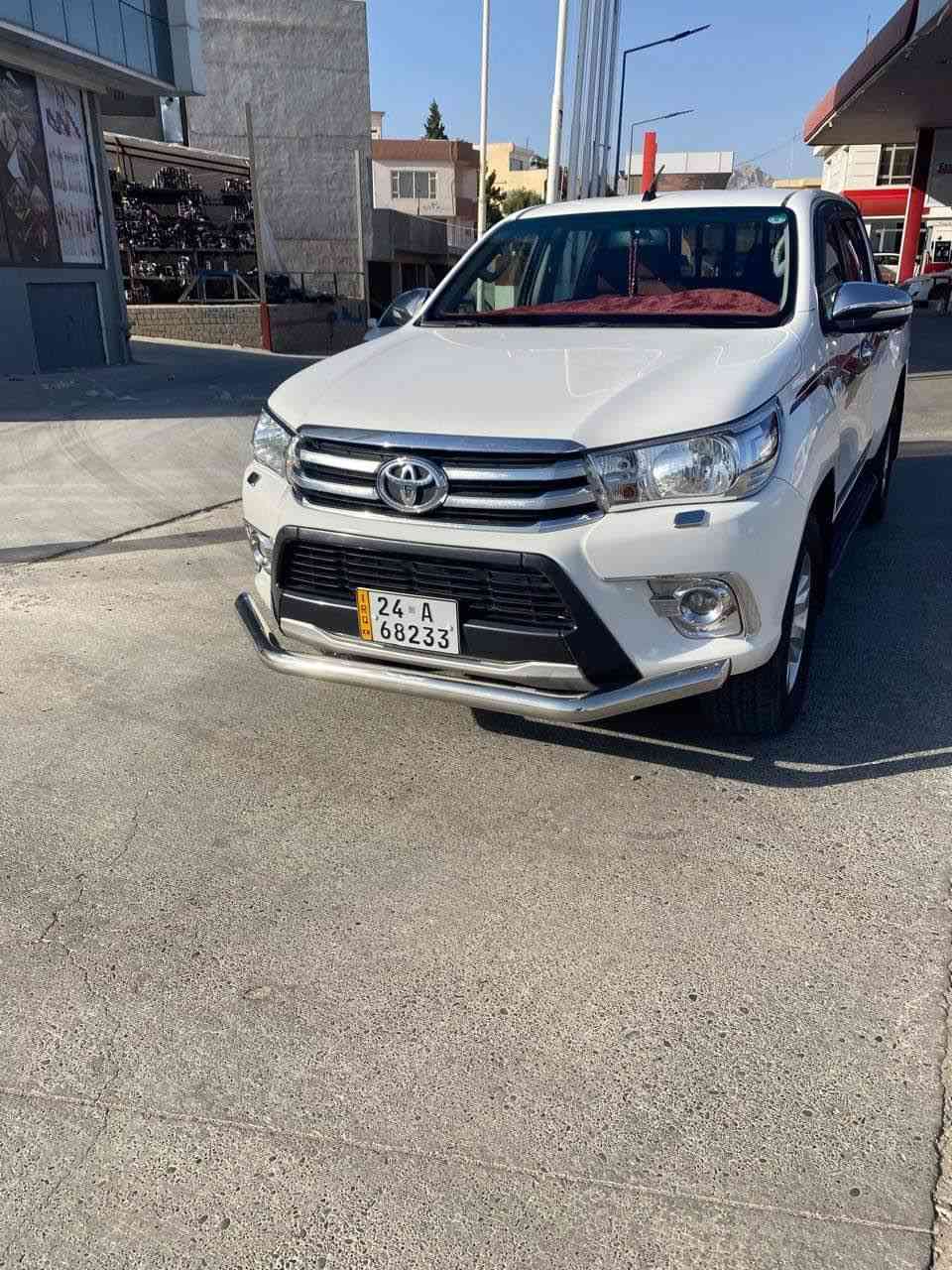 سلام عليكم للبيع بيكم هايلوكس فورويل گير عادي  موديل 2016 ساز رقم دهوك  مكفول كفاله عامه گير محرك شرط شركة ساز  تبريد ثلج  جاهزه من كل شي لل ستفسار اتصل (***********)
