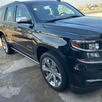 تاهو 2015 LTZ لون اسود ملكي  فووول محرك v8 5300 داخل اسود  سلايد بصمة ...