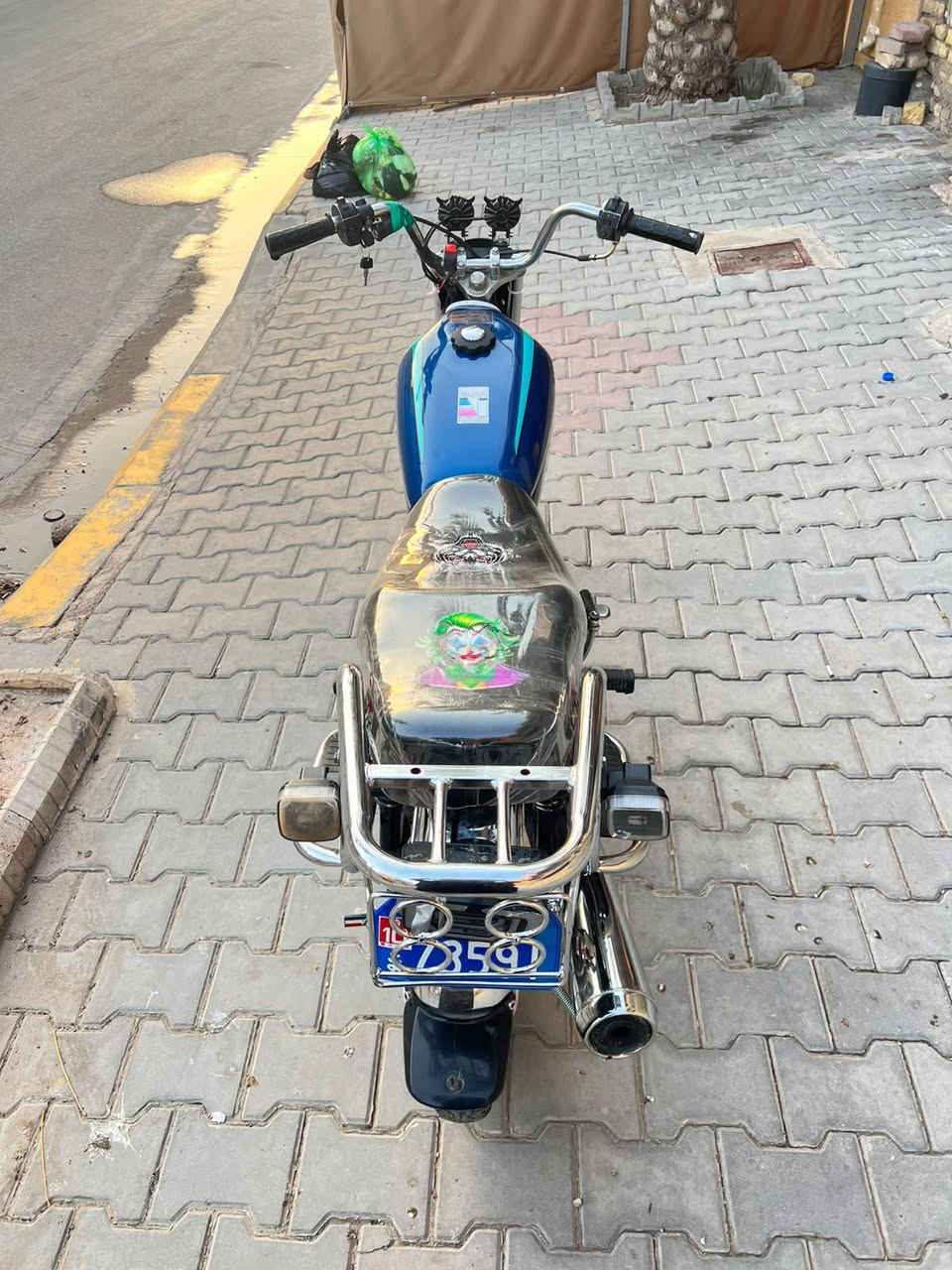 للبيع كربلائيه  ٥ كير  دراجه كلش حلوه مكينه ناعمه اول فتحه اله بوش وبستم موديل ١٤ اصولي مكان كوت ***********
