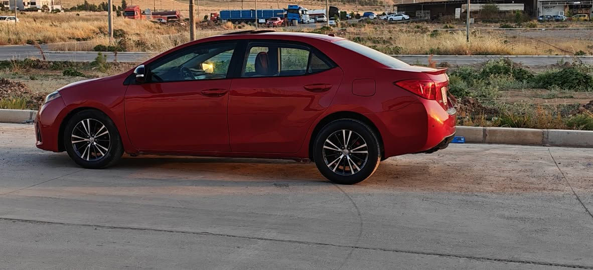 Corolla 2016 xse 
فول مواصفات امريكي
كير محرك شرط محرك ما مفتوح
رقم سنوية جديد الى ٢٠٣٠ تخم تايرات جديد  تبريد شغال  سيارة بيا صبغ عام بدون دواخل 
سعر ٨٨ و مجال
مكان سيارة قضاء بردةرش
***********
سیارەکە بۆیاغ عامە بی شاسی وەرگەراوە لەسەر تەنیشتیکا بێ ناو گرتن  رەقم و سەنەوی نویە تەبریدی بە شەرتە وەرەقەک غەرامەی لەسەرە لی کەم دەکریتوە
سعری 88 و مجال 
*********** أربيل, العراق
