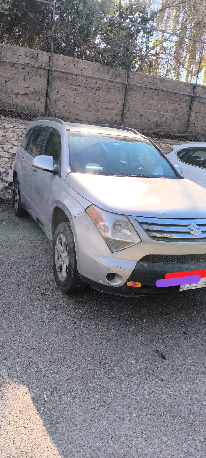 سوزوكي XL7 2008
محرك(3.6L_6v)
دفع امامي
تبريد و تدفئه خير من الله 
لايت ليد
 130.000km 
فتحه سقف 
***********
رقم بغداد الماني 
مكانها حريه بغداد
سعر 85 ورقه وبي مجال