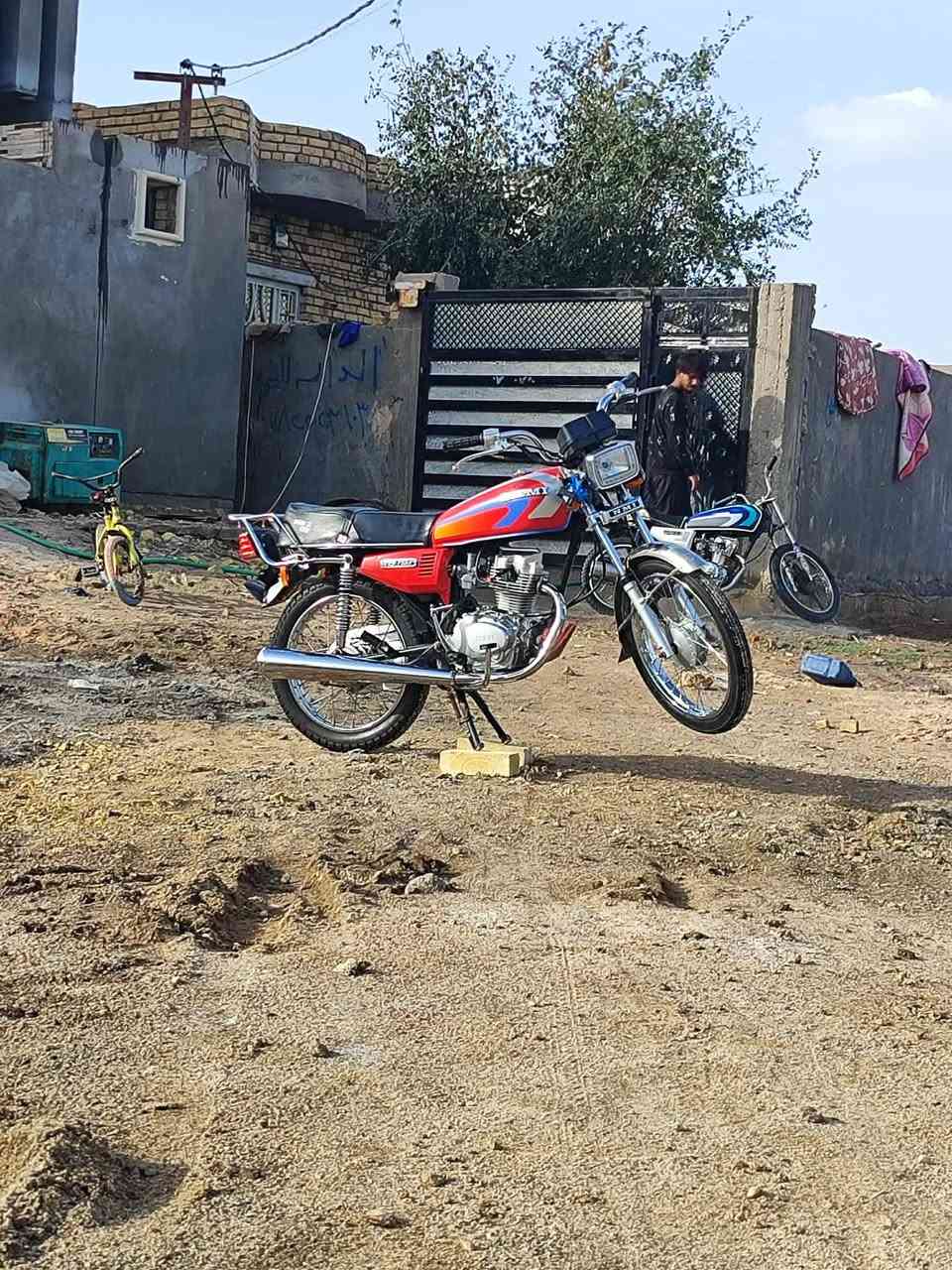 سلام عليكم دراجه يرانيه للبيع نامه شلامجه لصلي 2023وراق اصوليه مكاني ناصريه رفاعي ***********
