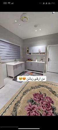 كاونتر MDF • متر ونص • سنك متر و٢٠